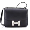 Pre-owned Hermes  Hermes Studio Disco Constance Bag Monsieur 18 In Black