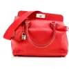 Pre-owned Hermes  Hermes Toolbox Bag Swift 33 In Red