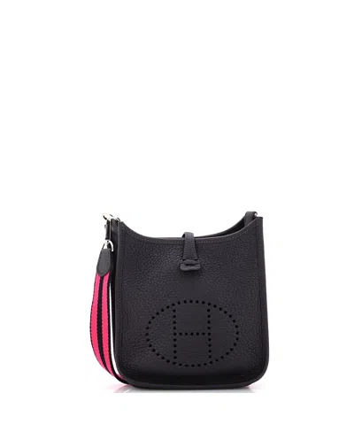 Pre-owned Pre-owned Hermes  Hermes Tpm Evelyne Bag Gen Iii Clemence In Gray