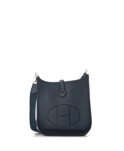 Pre-owned Pre-owned Hermes  Hermes Tpm Evelyne Bag Gen Iii Clemence In Green