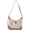 Pre-owned Hermes  Hermes Trim Duo Bag Printed Silk And Leather 31 In Multi