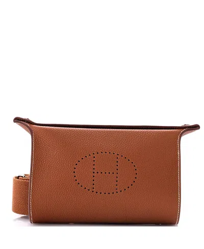 Pre-owned Pre-owned Hermes  Hermes Videpoches Bag Togo
