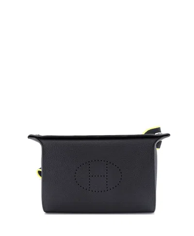 Pre-owned Pre-owned Hermes  Hermes Videpoches Bag Togo In Black