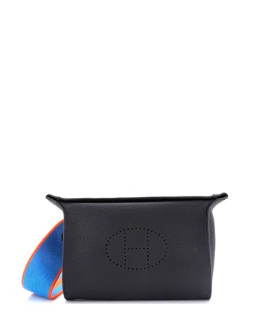 Pre-owned Pre-owned Hermes  Hermes Videpoches Bag Togo In Black