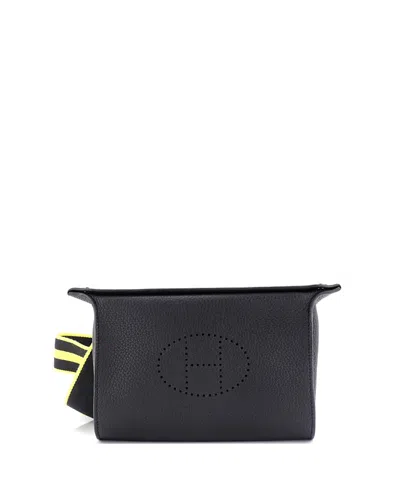 Pre-owned Pre-owned Hermes  Hermes Videpoches Bag Togo In Black
