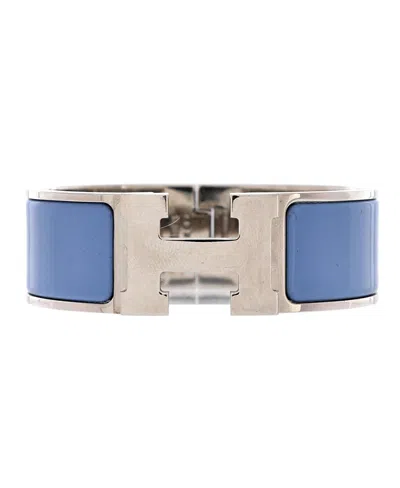 Pre-owned Pre-owned Hermes  Hermes Wide Clic H Bracelet Enamel