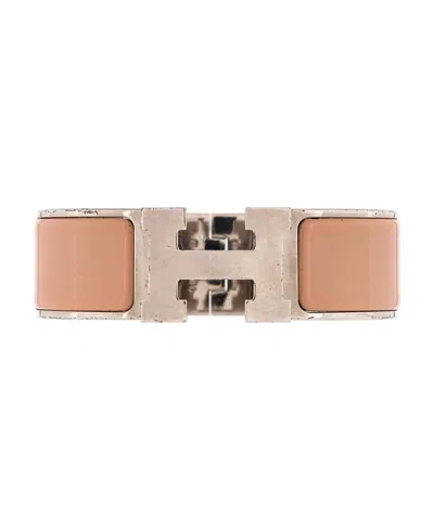 Pre-owned Pre-owned Hermes  Hermes Wide Clic H Bracelet Enamel