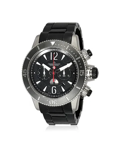 Pre-owned Pre-owned Jaeger-lecoultre  Jaeger-lecoultre Titanium Master Compressor Navy Seal Watch 159.t. C7 52.80 Mm In Black