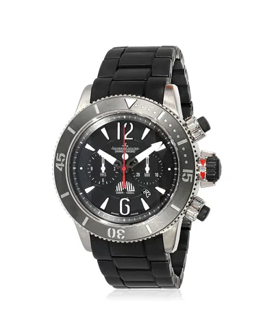 Pre-owned Pre-owned Jaeger-lecoultre  Jaeger-lecoultre Titanium Master Compressor Navy Seal Watch Q178t677 159.t. C7 52.50 Mm In Black