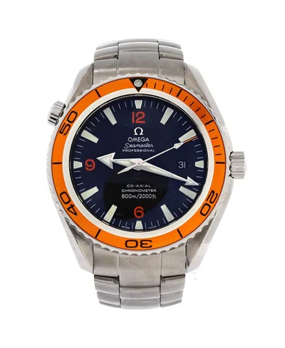 Pre-owned Pre-owned Omega  Omega Seamaster Professional Planet Ocean 600m Co-axial Chronometer Automatic Watch In Sta In Black