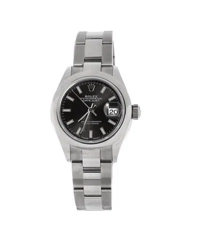 Pre-owned Pre-owned Rolex  Rolex Oyster Perpetual Datejust Automatic Watch In Stainless Steel 28mm
