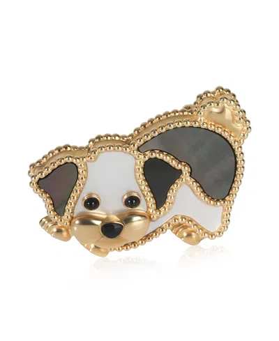 Pre-owned Pre-owned Van Cleef & Arpels  Van Cleef & Arpels Lucky Animals 18k Yellow Gold Brooch