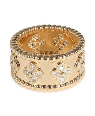 Pre-owned Pre-owned Van Cleef & Arpels  Van Cleef & Arpels Perlee 18k Yellow Gold Fashion Ring In K Gold