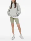 Preach Embroidered-logo Cotton Hoodie In Gray