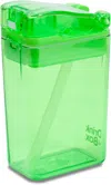 Precidio Design Drink In The Box Eco-friendly Reusable Juice Box Container, 8 Ounce, Blue