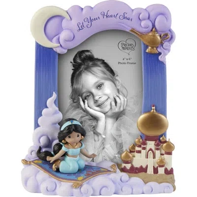 Precious Moments 232403 Let Your Heart Soar Disney Jasmine Photo Frame In Multi