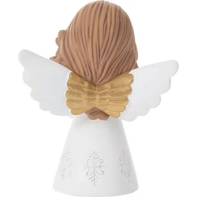 Precious Moments Angel Holding A Butterfly Hope Miniature Figurine 3.2 Inch In White