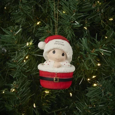 Precious Moments Baby's First Christmas Ornament, Gender Neutral In Multi