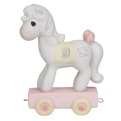 Precious Moments “being Nine Is Just Divine” Age 9 Figurine In Pink
