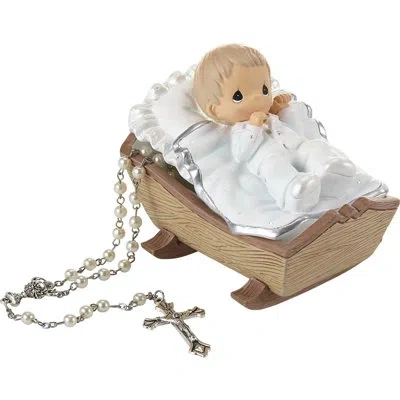 Precious Moments Cradled Decorative Box In Brown