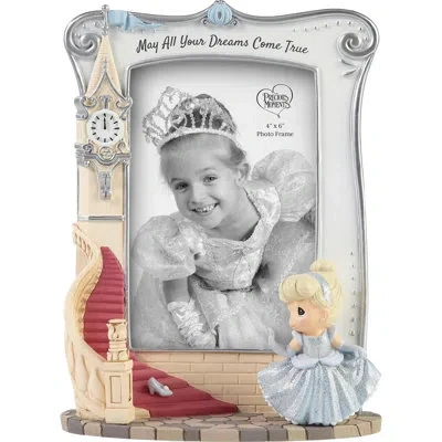 Precious Moments Disney Cinderella Dreams Come True Sculpted Photo Picture Frame In Multi