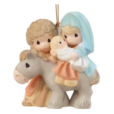 Precious Moments Holy Family Nativity Christmas Ornament 3.62 Inch In Multi