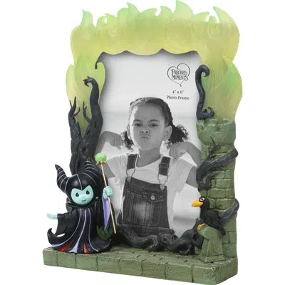 Precious Moments Incredibly Fabulous Disney Maleficent Photo Frame In Green