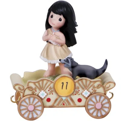 Precious Moments “listen To Your Heart” Figurine In Multi