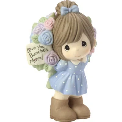 Precious Moments Love You Bunches Mom Girl Figurine In Multi