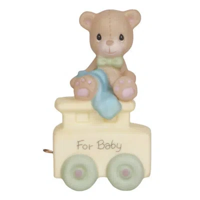 Precious Moments “may Your Birthday Be Warm” Baby Figurine In Multi