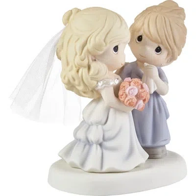 Precious Moments My Daughter, My Pride, A Beautiful Bride Figurine In Multi
