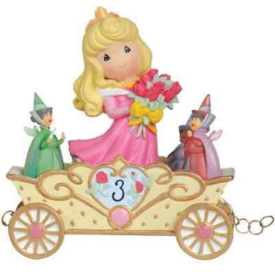 Precious Moments “now You're Three, A Beauty You'll Always And Forever Be” Figurine In Multi