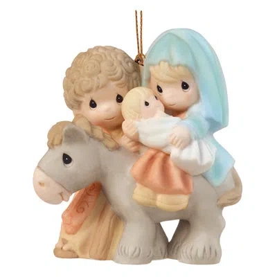 Precious Moments Peace On Earth Nativity Christmas Ornament In Multi