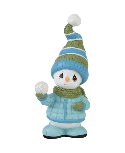 Precious Moments Snow Much Fun Resin Mini Figurine In Multicolored