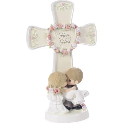 Precious Moments To Have And To Hold Cross In Neutral
