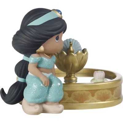 Precious Moments Your Adventure Awaits Disney Jasmine Figurine In Blue