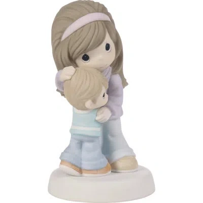 Precious Moments You're My Everything Boy Figurine In Blue;brown;pink;purple