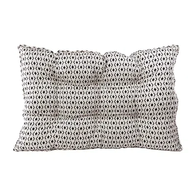 Precious Tails 35" Ivory Black Mat Pet Bed In Multi