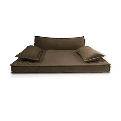 Precious Tails 35" Mocha Orthopedic Pet Bed In Brown