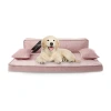 Precious Tails 38" Pink Orthopedic Pet Bed In Pink