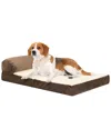Precious Tails Bolster Fold Out Chaise Dog Bed