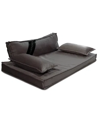 Precious Tails Discontinued  Medium Modern Sofa Pet Bed In Grey