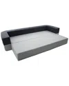 Precious Tails Discontinued  Water Resistant 2-in-1 Convertible Orthopedic Bolster Pet Bed