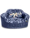 Precious Tails Leopard Princess Bed In Navy