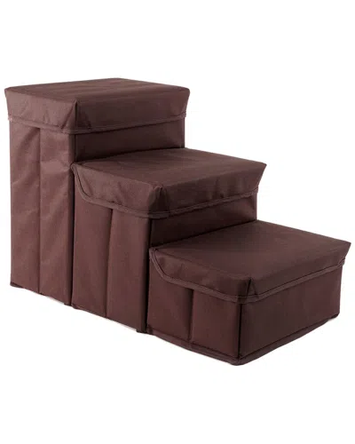 PRECIOUS TAILS PRECIOUS TAILS PADDED 2 STEP PET STORAGE FOLDABLE