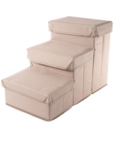 Precious Tails Padded 3-step Foldable Pet Storage Steps