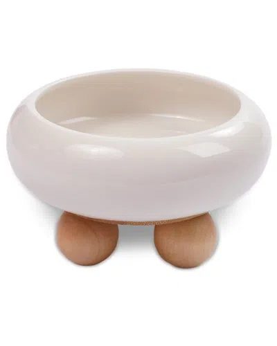 Precious Tails P.t. Supply Co. Elevated Bubble Stoneware Elevated Pet Bowl