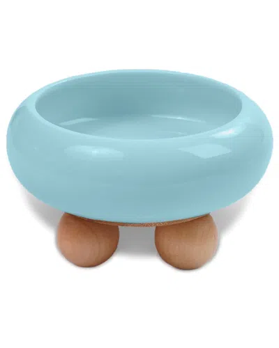 Precious Tails P.t. Supply Co. Elevated Bubble Stoneware Elevated Pet Bowl