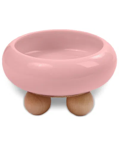 Precious Tails P.t. Supply Co. Elevated Bubble Stoneware Elevated Pet Bowl