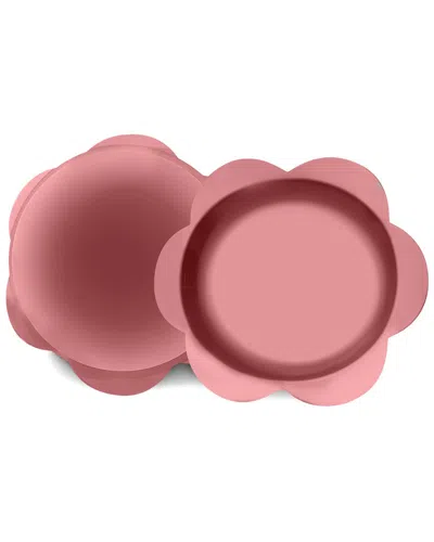 Precious Tails P.t. Supply Co. Flower-shaped Silicone Pet Bowl In Pink